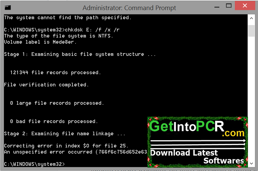 Corrupted Disk Fixer Portable Offline Installer Download