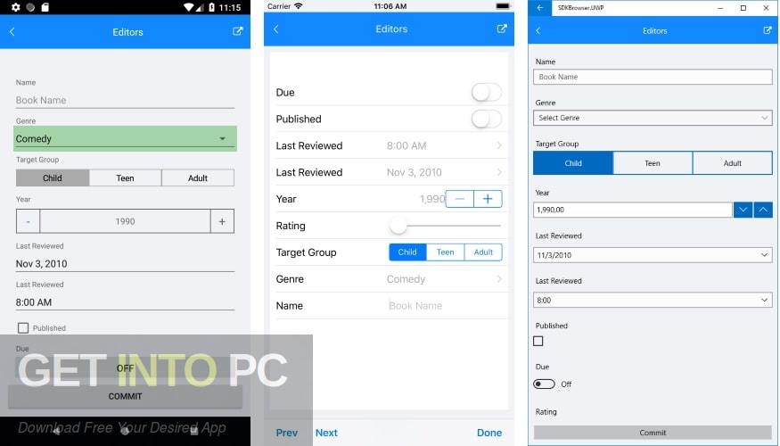 Telerik UI for Xamarin 2020 Direct Link Download