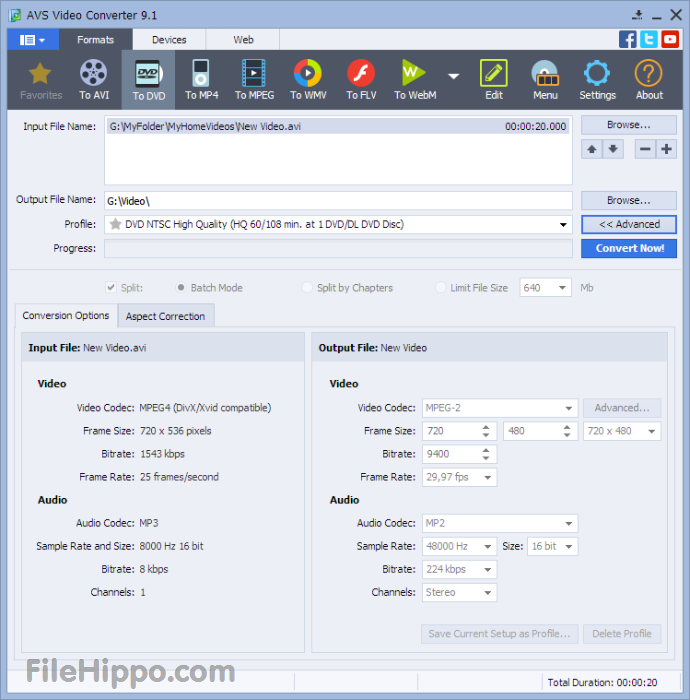 AVS Video Converter 10.1.1.621 + Menu Pack Direct Link Download