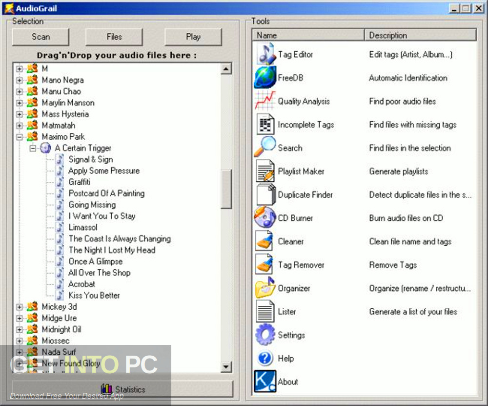 AudioGrail PRO Offline Installer Download GetintoPC.com