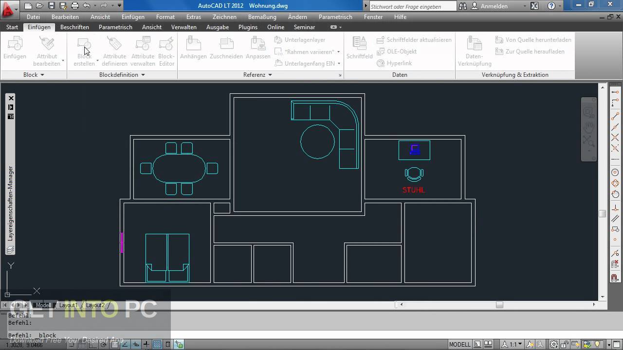 AutoCAD LT 2012 Latest Version Download-GetintoPC.com