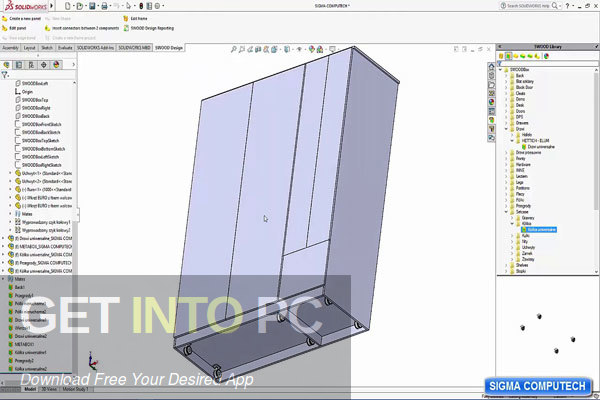 EFICAD SWOOD 2020 for SOLIDWORKS Offline Installer Download