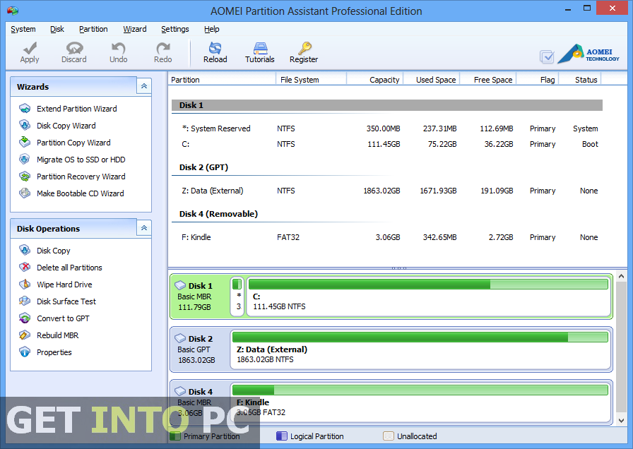 download the new version for mac AOMEI Partition Assistant Pro 10.2.1