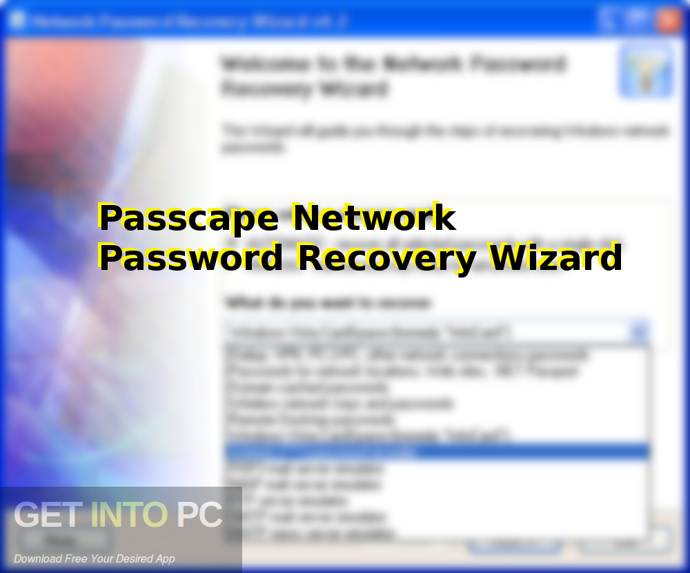 Passcape Network Password Recovery Wizard Free Download-GetintoPC.com