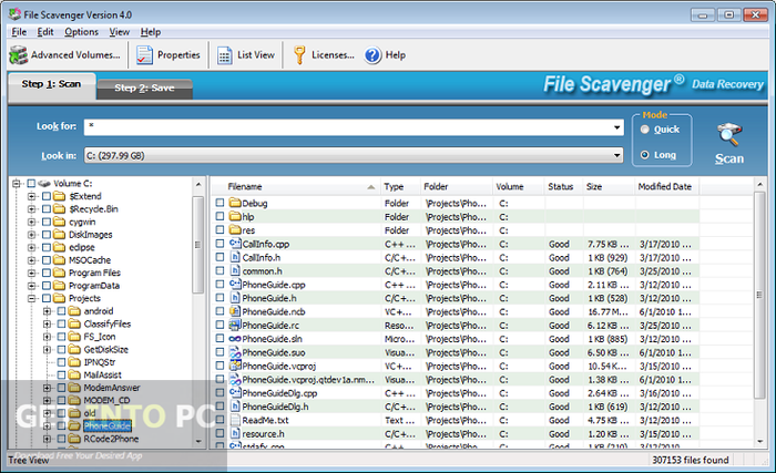 Que Tek File Scavenger Free Download