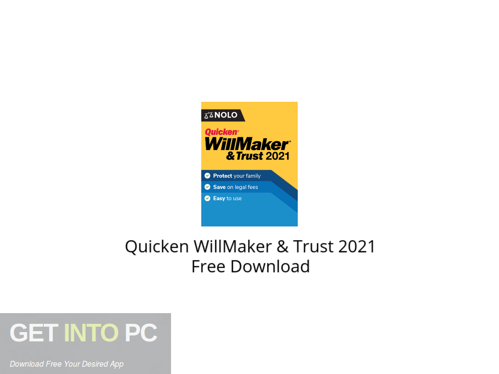 Quicken WillMaker & Trust 2021 Free Download Get Into PCr [2024