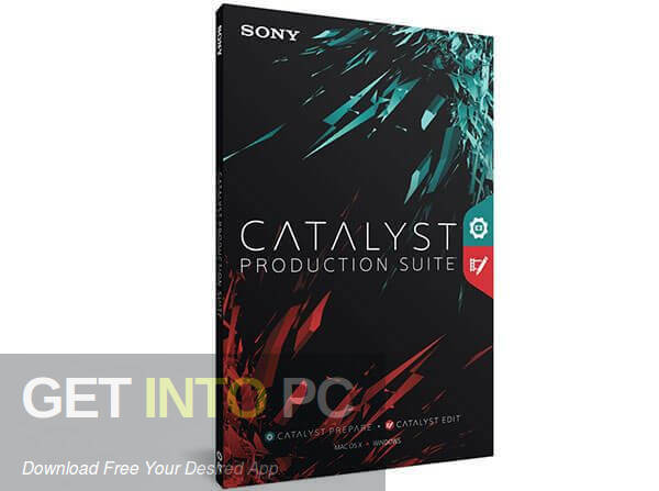 downloading Sony Catalyst Production Suite 2023.2.1