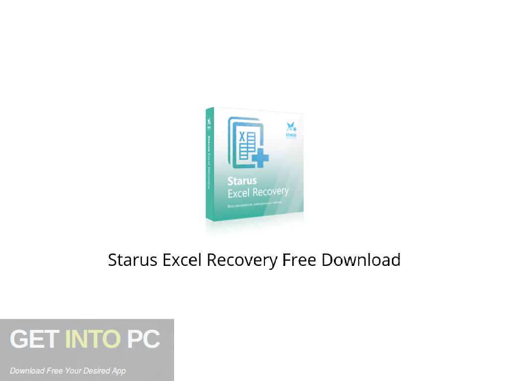 for windows download Starus Excel Recovery 4.6