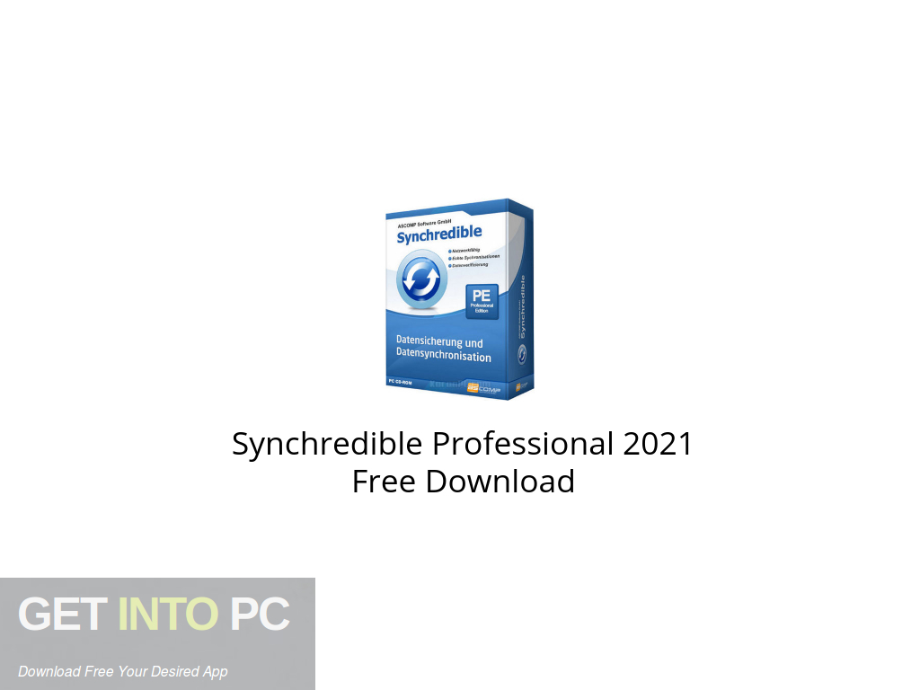download the new Synchredible Professional Edition 8.104