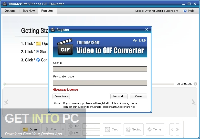 for windows download ThunderSoft GIF to Video Converter 4.5.1