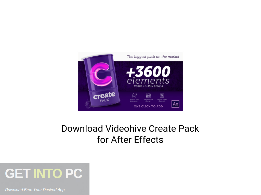 create pack after effects download