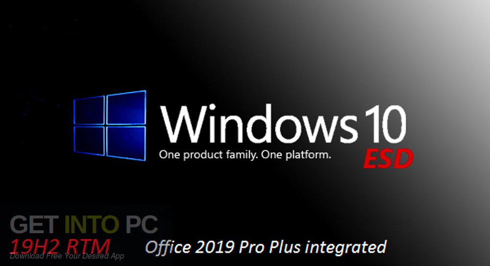 Windows 10 Pro incl Office 2019 Updated Nov 2019 Free Download GetintoPC.com