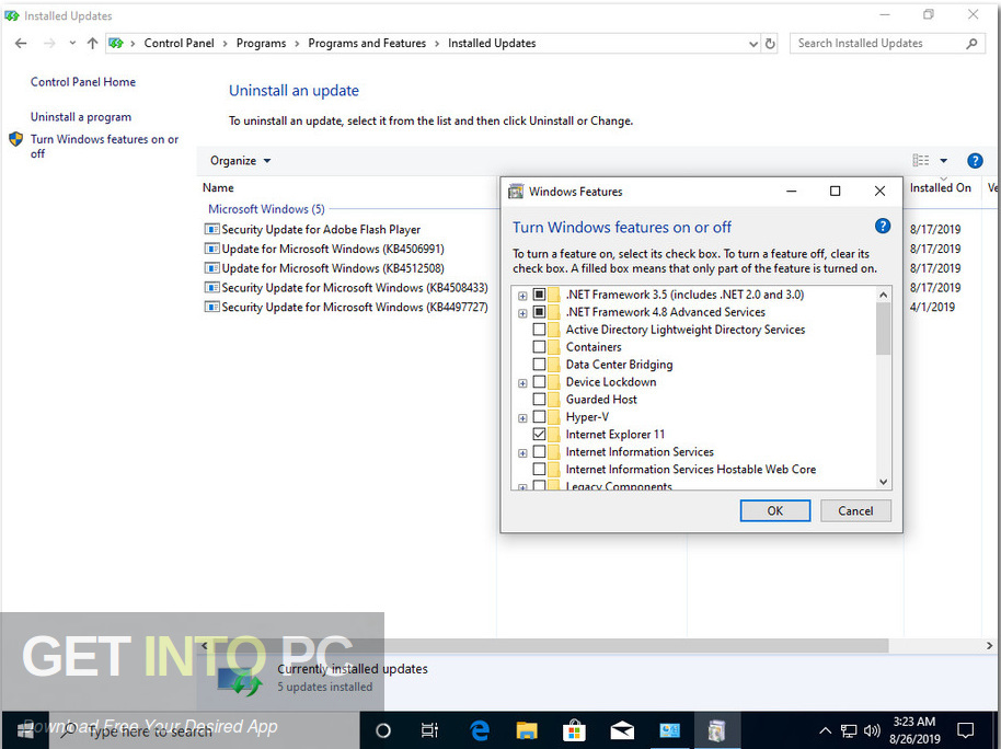 Windows 10 Pro x64 19H1 incl Office 2019 Updated Aug 2019 Screenshot 5 GetintoPC.com