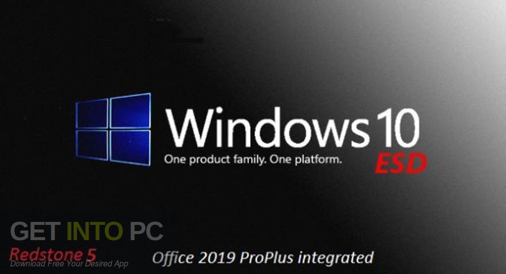 Windows 10 RS5 All in One Jan 2019 Office 2019 Free Download GetintoPC.com