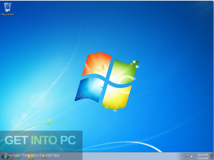 Windows 7 SP1 Ultimate MARCH 2020 Screenshot 8 GetintoPC.com