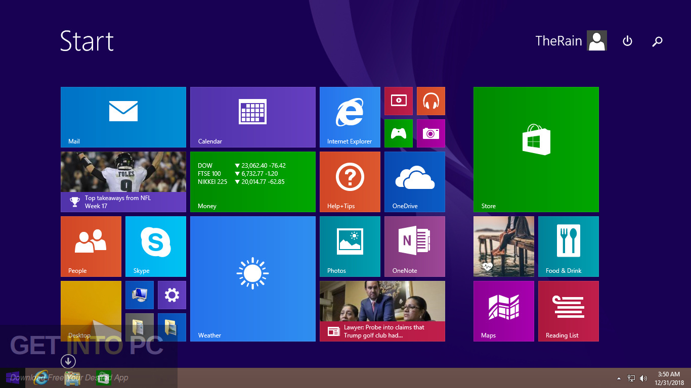 Windows 8.1 Pro 32 64 Bit Jan 2019 Offline Installer Download-GetintoPC.com