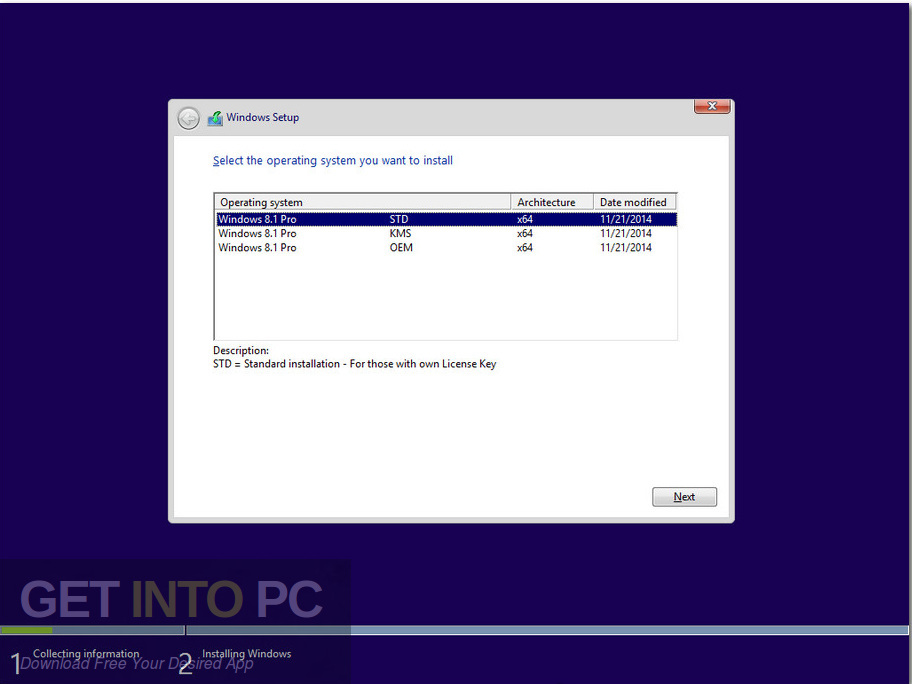 Windows 8.1 Pro x64 Updated Aug 2019 Screenshot 2 GetintoPC.com