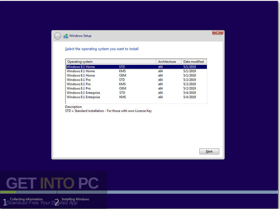 Windows 8.1 x64 AIO May 2019 Screenshot 2 GetintoPC.com