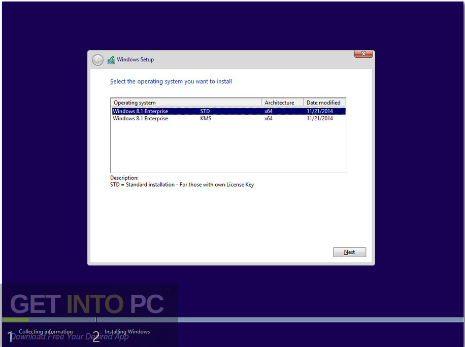 Windows 8.1 x64 Enterprise Updated Aug 2019 Screenshot 2 GetintoPC.com