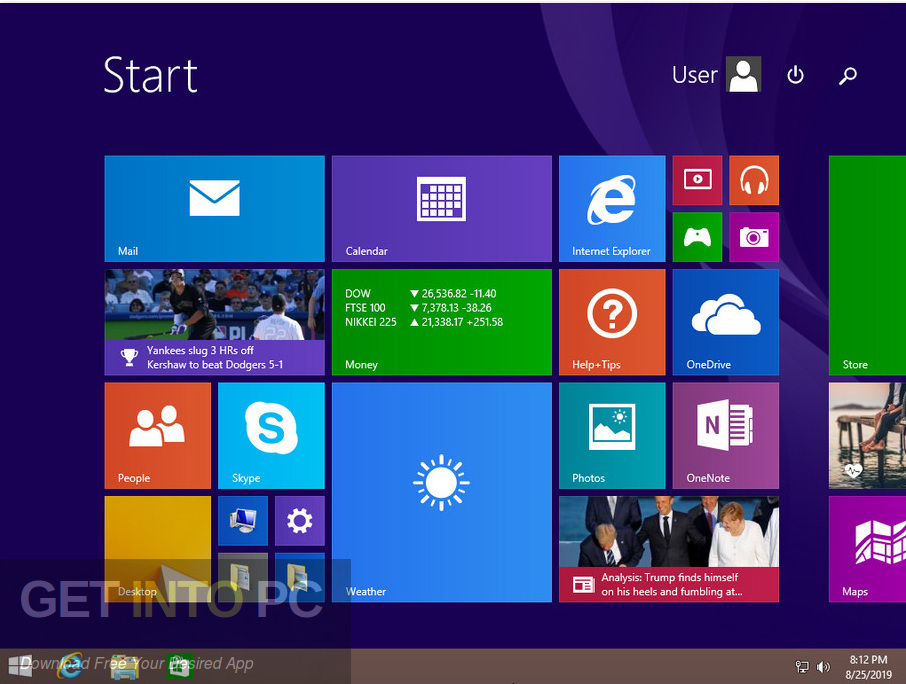 Windows 8.1 x64 Enterprise Updated Aug 2019 Screenshot 6 GetintoPC.com