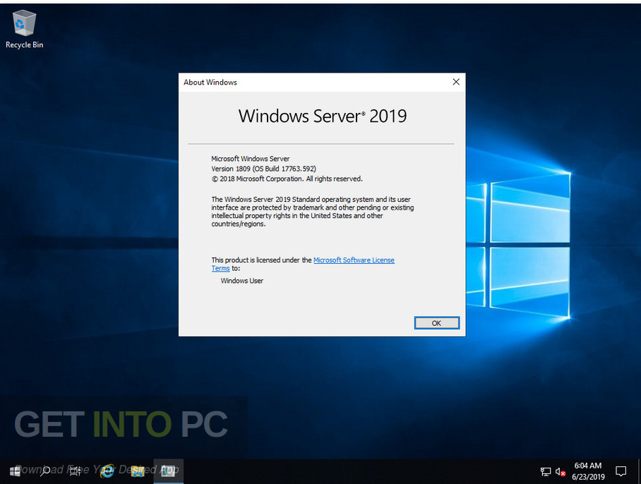 Windows Server 2019 Standard Updated June 2019 Screenshot 10 GetintoPC.com